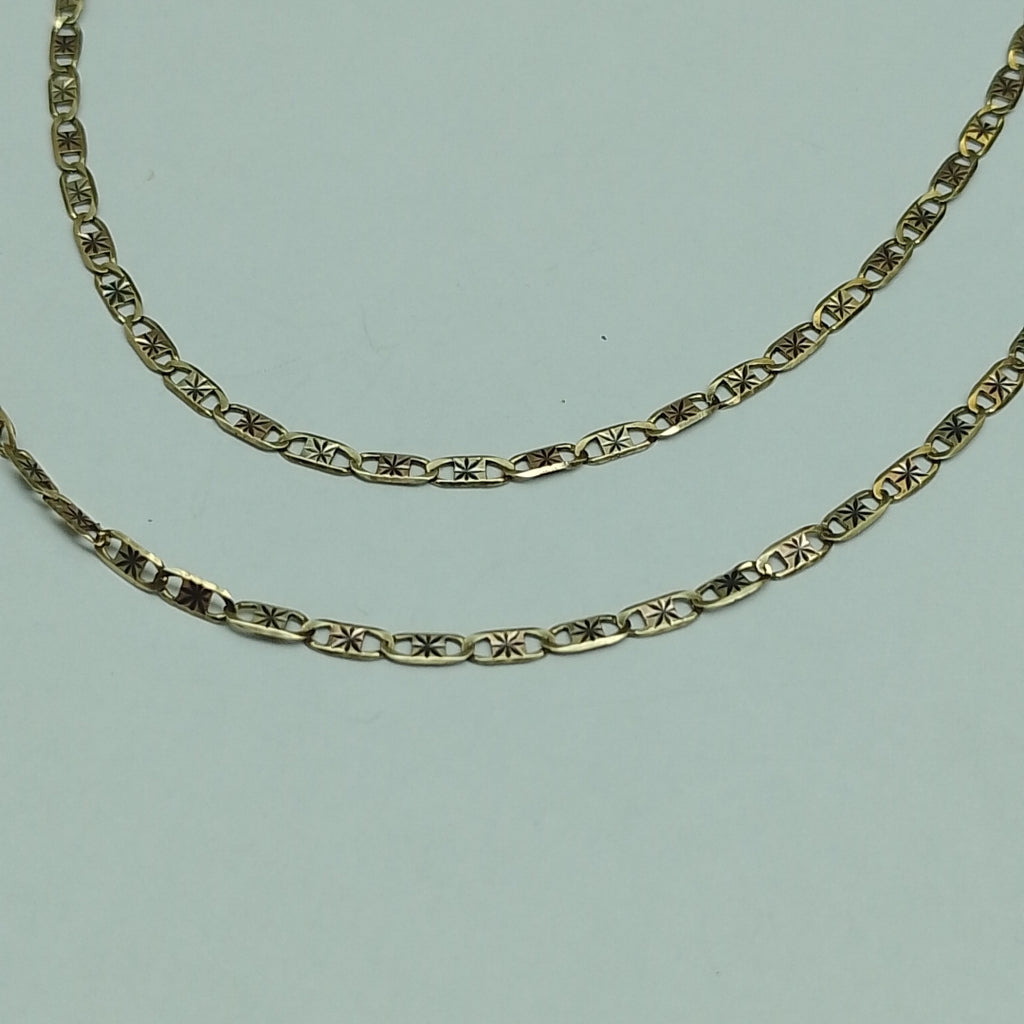 CADENA ORO,ORO COMBINADO 10 K 2,90 GRMS (SEMINUEVO)