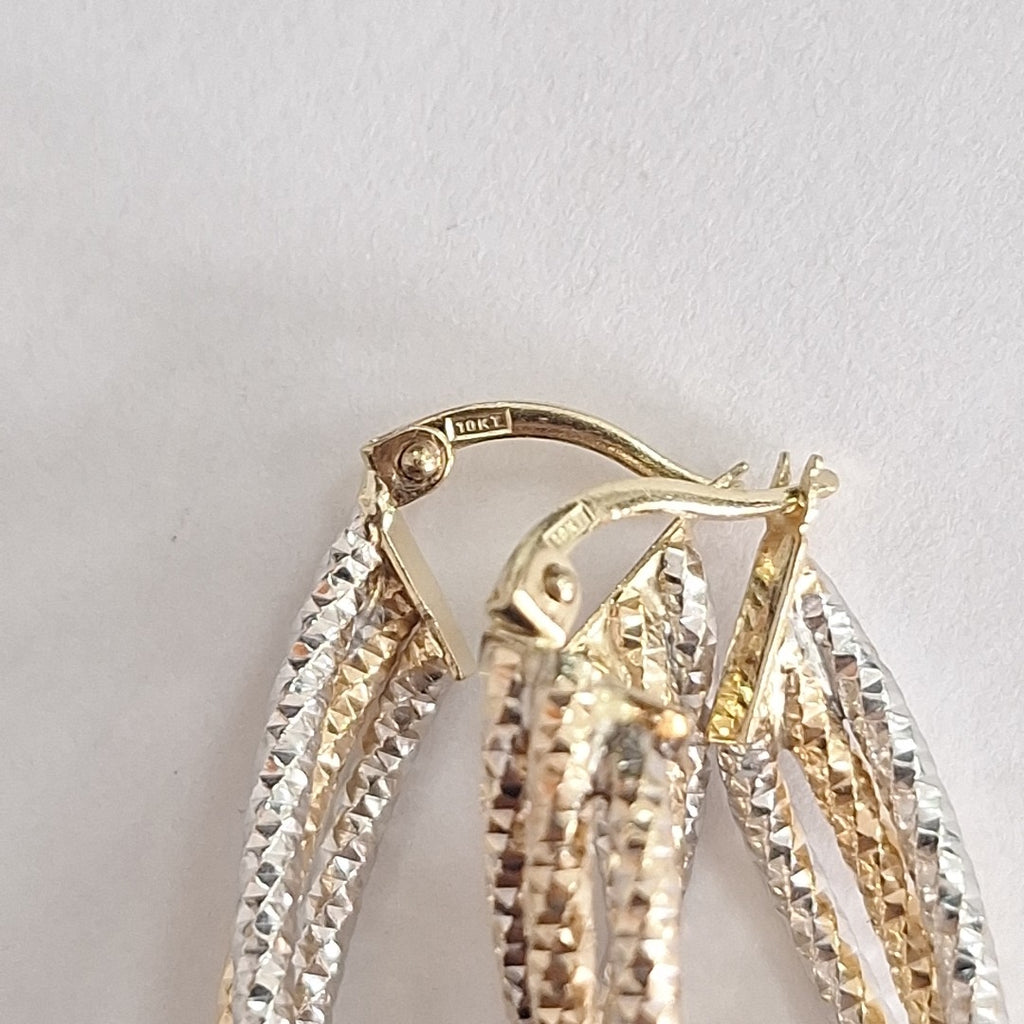 ARETES PAR ORO 10 K 3.9 GRMS (SEMINUEVO)
