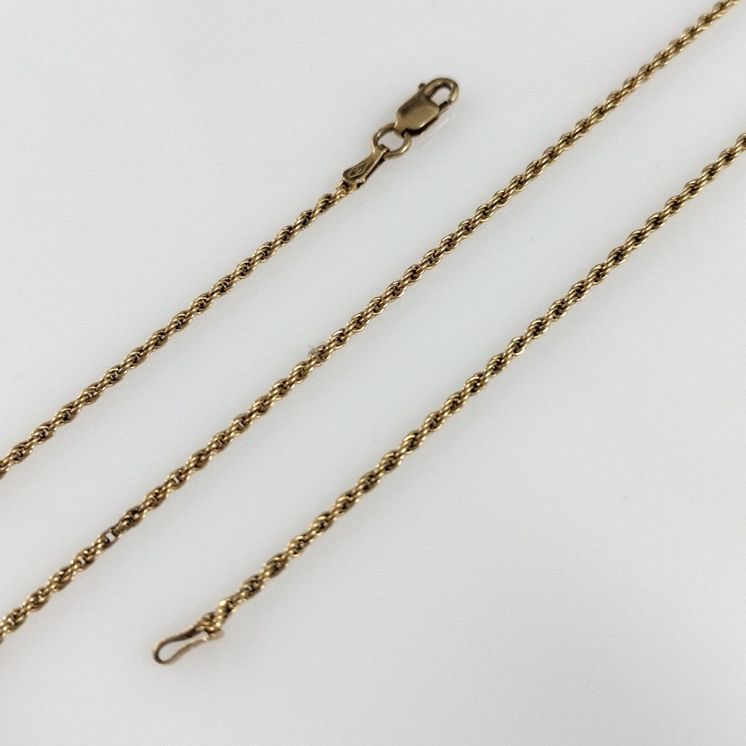 CADENA ORO 14 K 3,80 GRMS (SEMINUEVO)
