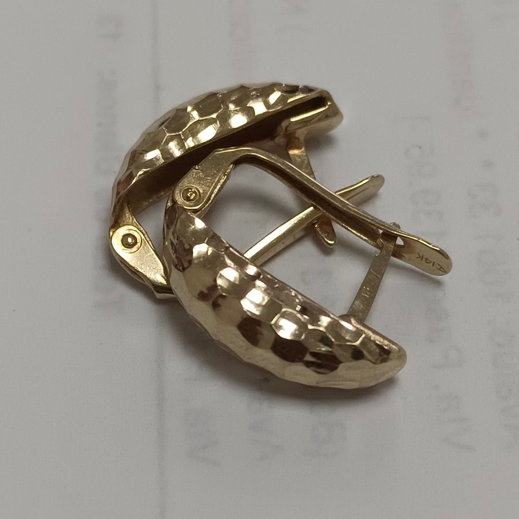 ARETES PAR ORO 14 K 2.8 GRMS (SEMINUEVO)