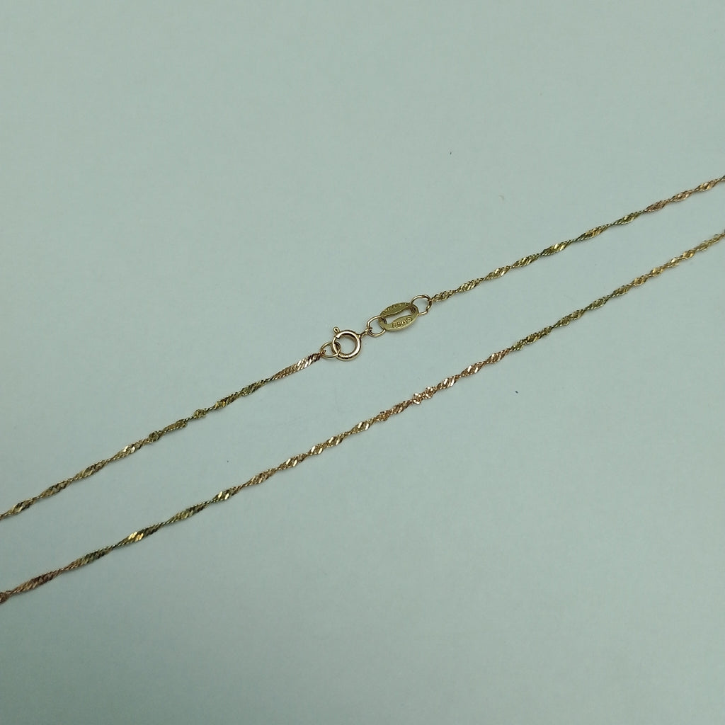 CADENA ORO 10 K 0.8 GRMS (SEMINUEVO)