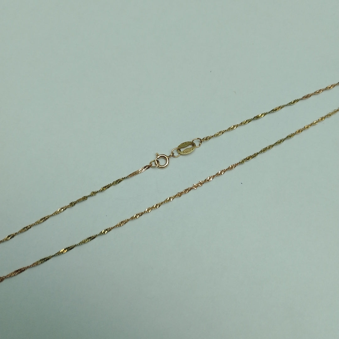 CADENA ORO 10 K 0.8 GRMS (SEMINUEVO)