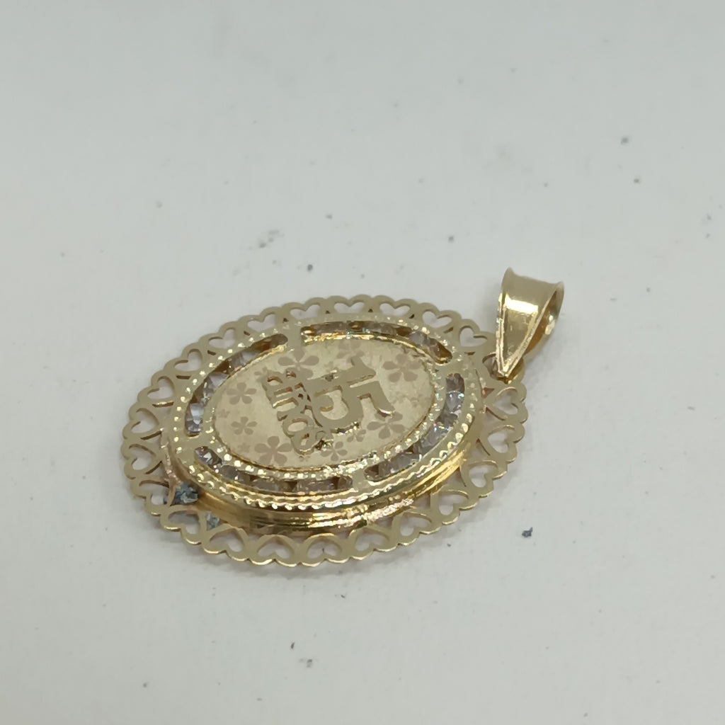 DIJE ORO 14 K 1 GRMS (SEMINUEVO)