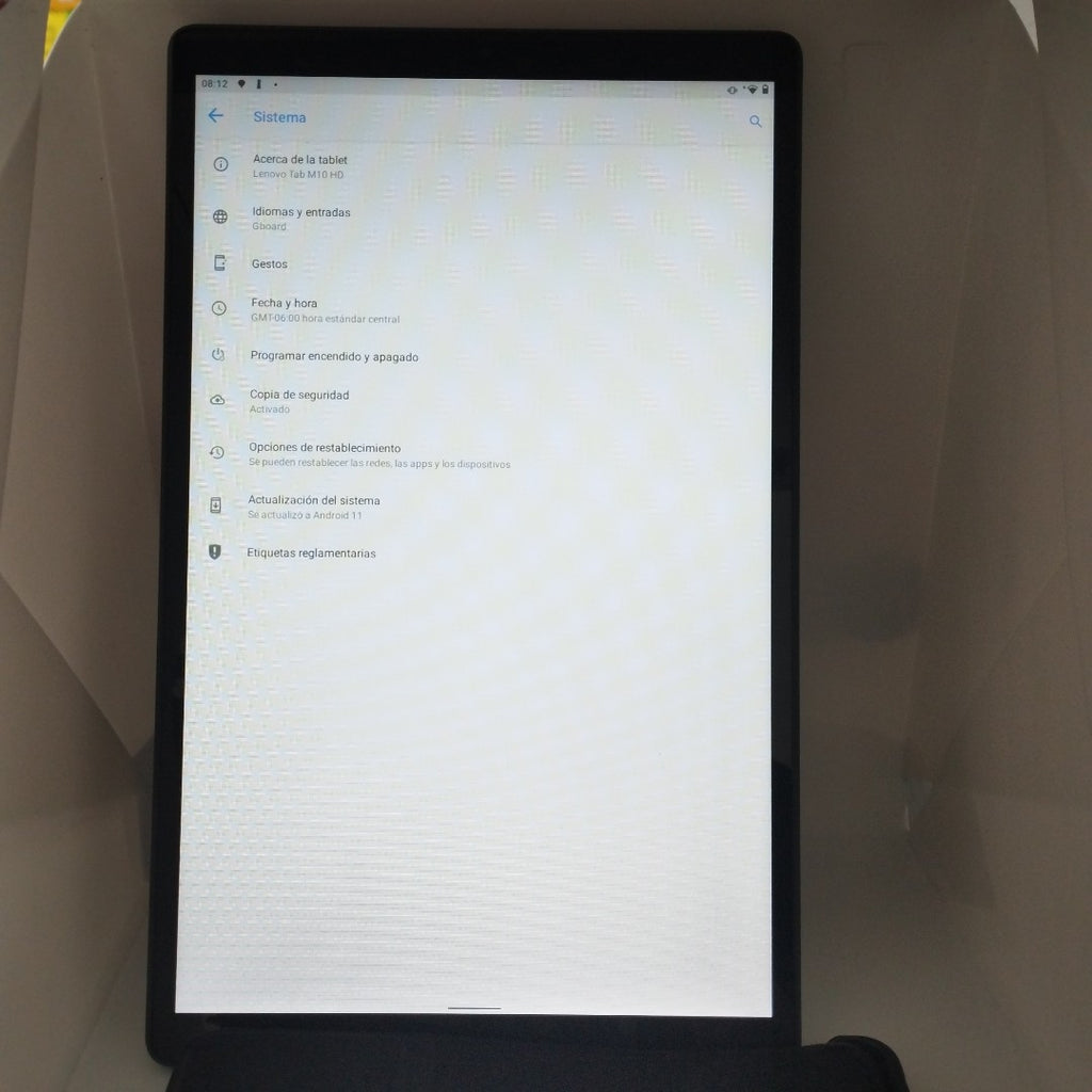 TABLETA LENOVO IDEATAB M10 TB-X306X (2023) 64 GB 4 GB RAM (SEMINUEVO)