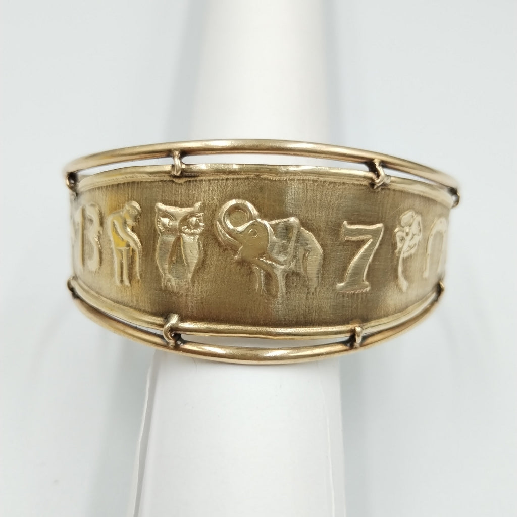 BRAZALETE ORO 10 K 9,50 GRMS (SEMINUEVO)