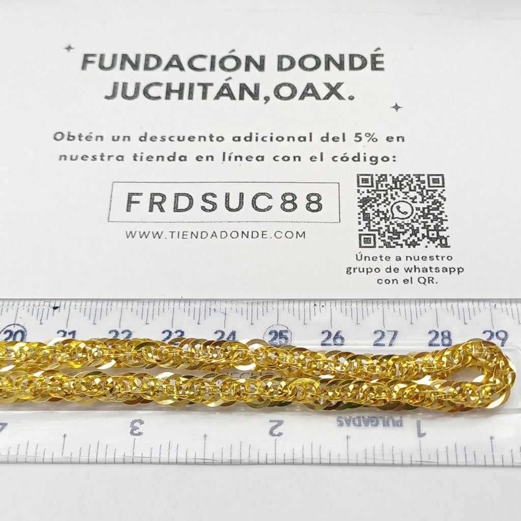 LASO ORO 10 K 15.1 GRMS (SEMINUEVO)