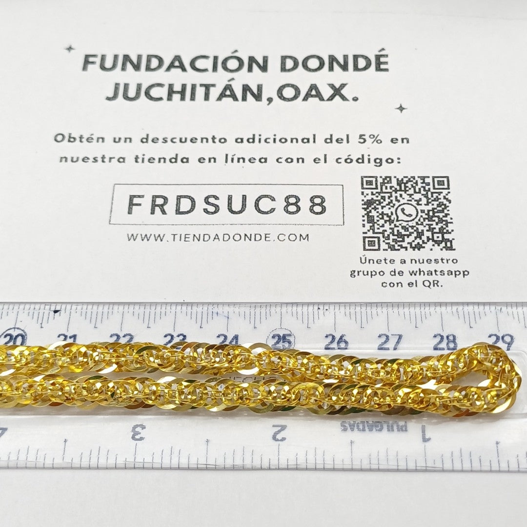 LASO ORO 10 K 15.1 GRMS (SEMINUEVO)