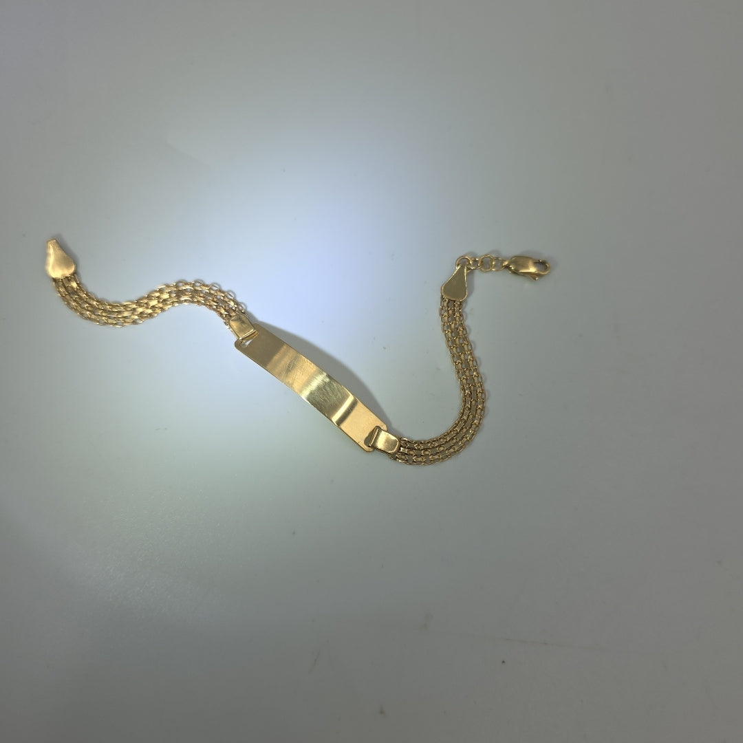 ESCLAVA ORO 10 K 4.8 GRMS (SEMINUEVO)