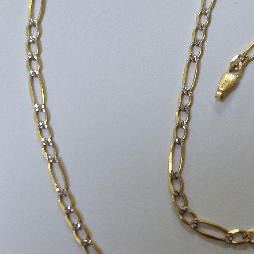 CADENA ORO, ORO PLATINO 14 K 8.5 GRMS (SEMINUEVO)