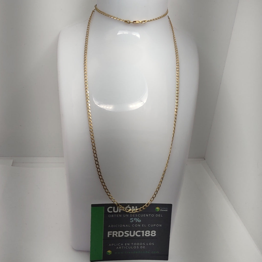 CADENA ORO 14 K 5.5 GRMS (SEMINUEVO)