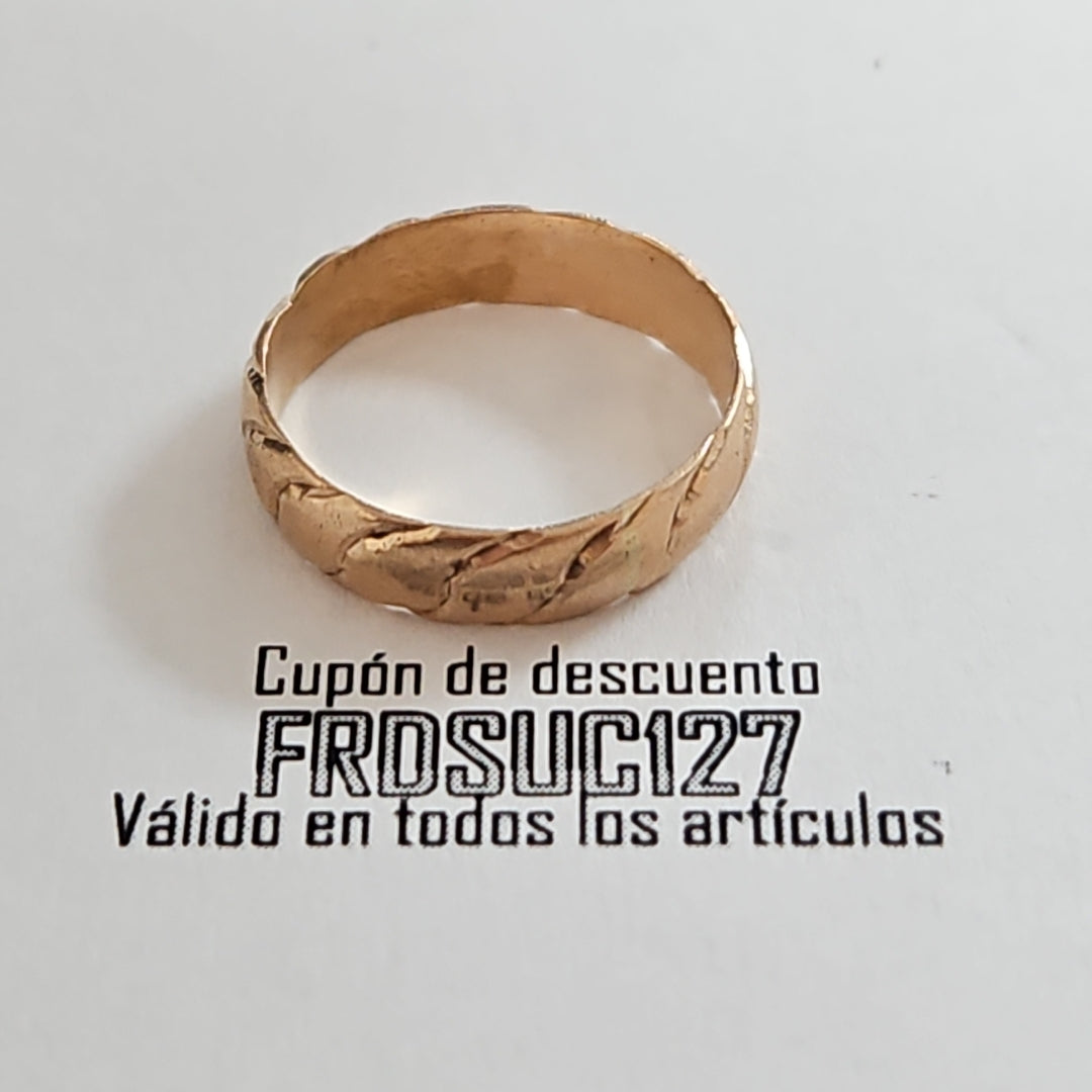 ARGOLLA ORO 10 K 2.5 GRMS (SEMINUEVO)