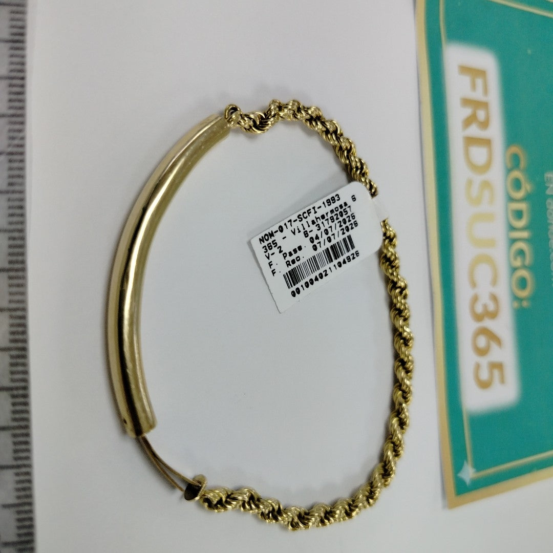 ESCLAVA ORO 14 K 17.1 GRMS (SEMINUEVO)