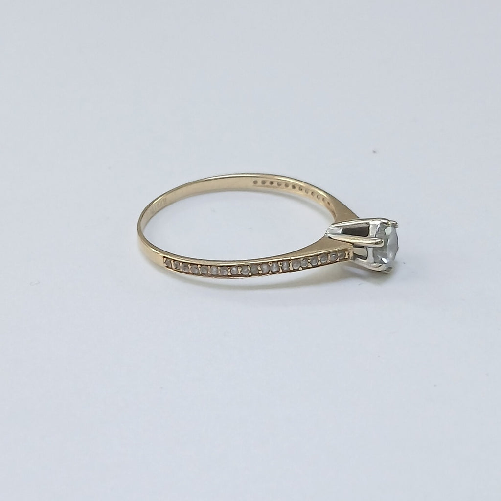 SOLITARIO ORO 14 K 1,70 GRMS (SEMINUEVO)