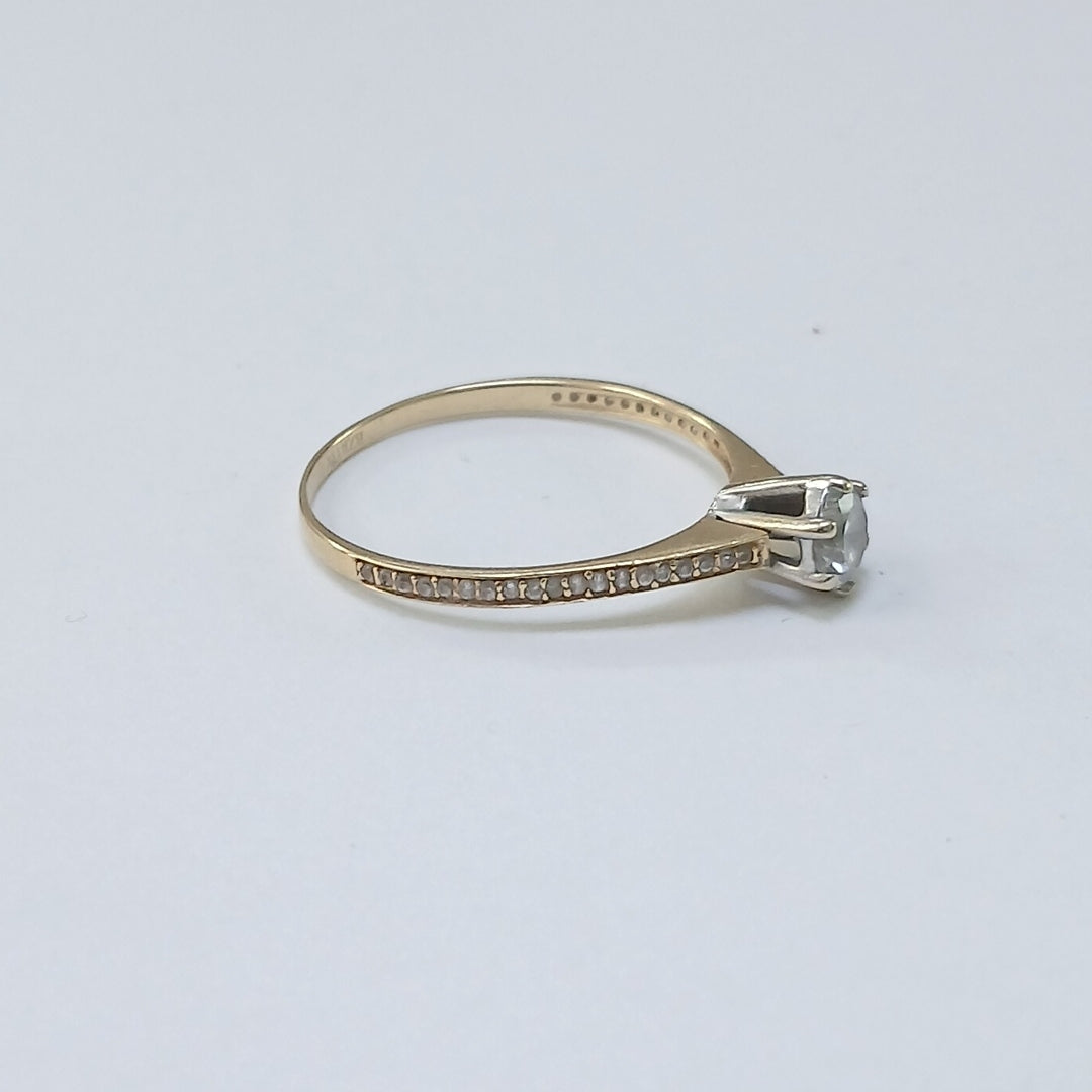 SOLITARIO ORO 14 K 1,70 GRMS (SEMINUEVO)