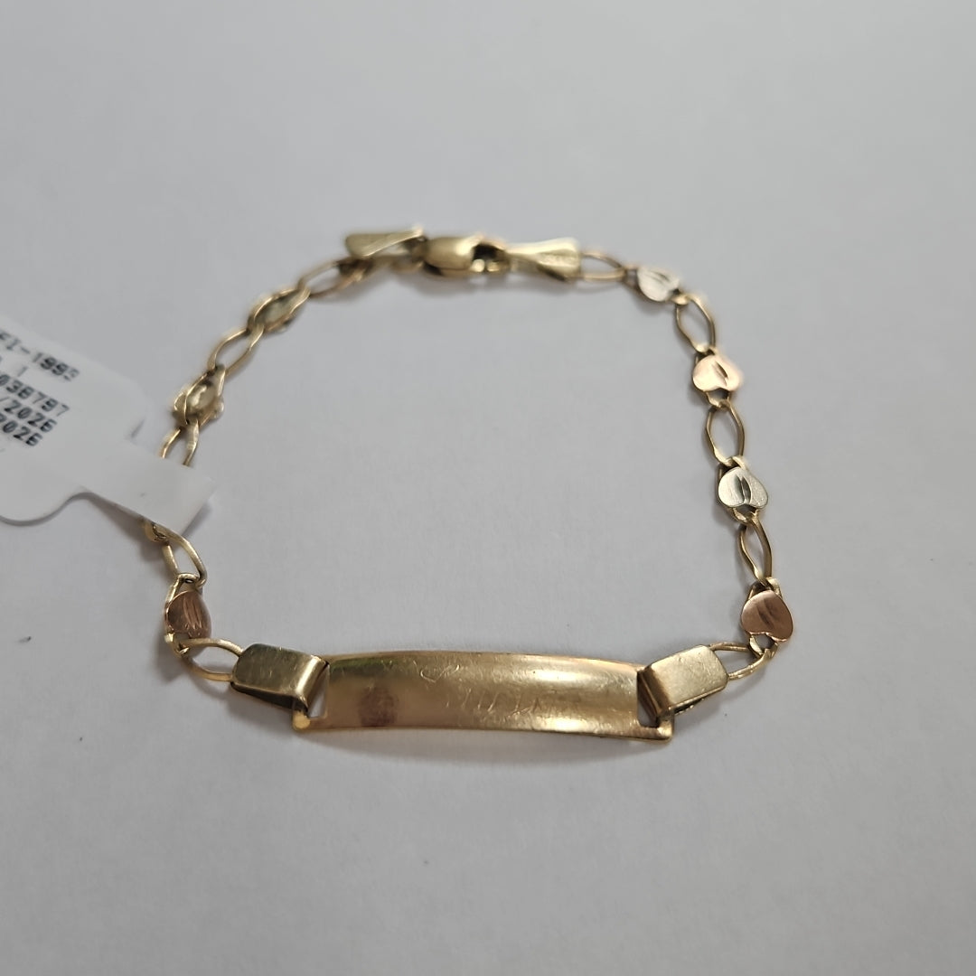 ESCLAVA ORO 10 K 2.6 GRMS (SEMINUEVO)