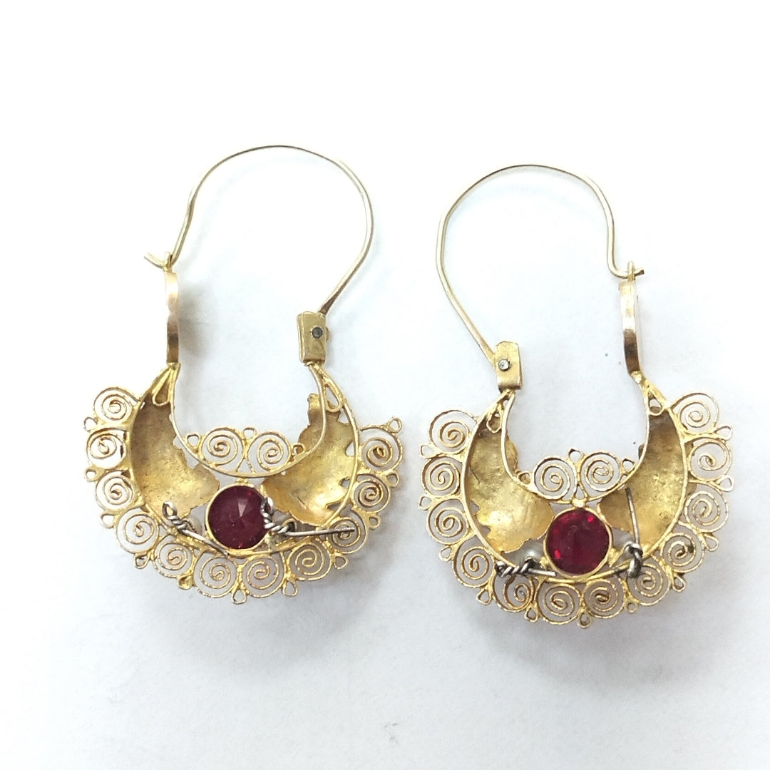 ARETES PAR ORO 10 K 5.9 GRMS (SEMINUEVO)