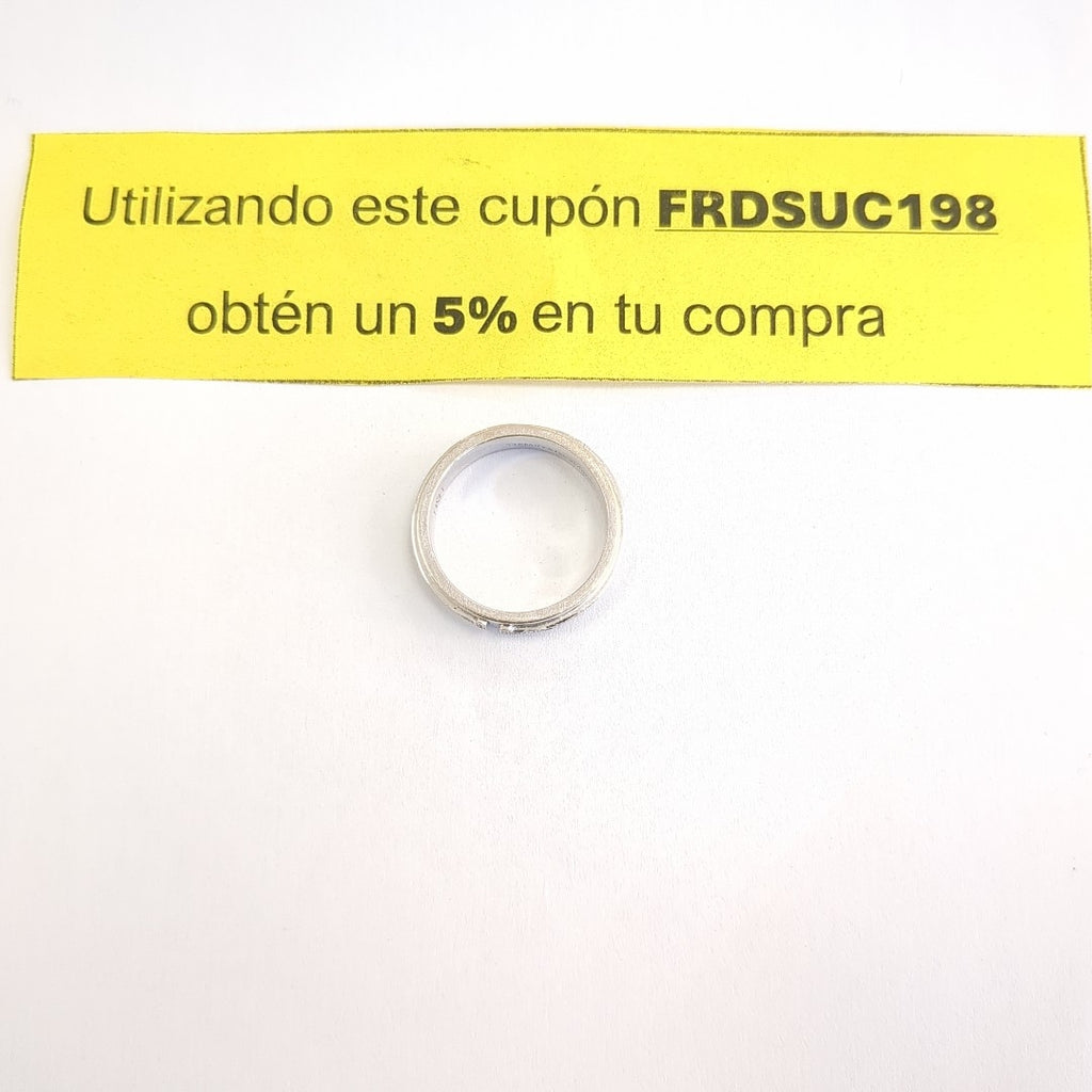 ARGOLLA ORO BLANCO 18 K 9 GRMS (SEMINUEVO)