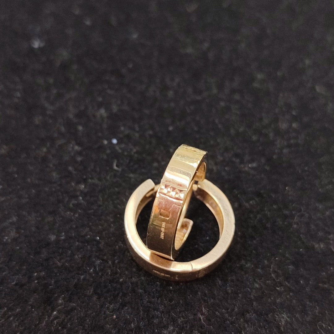 ARRACADAS PAR ORO 14 K 3 GRMS (SEMINUEVO)