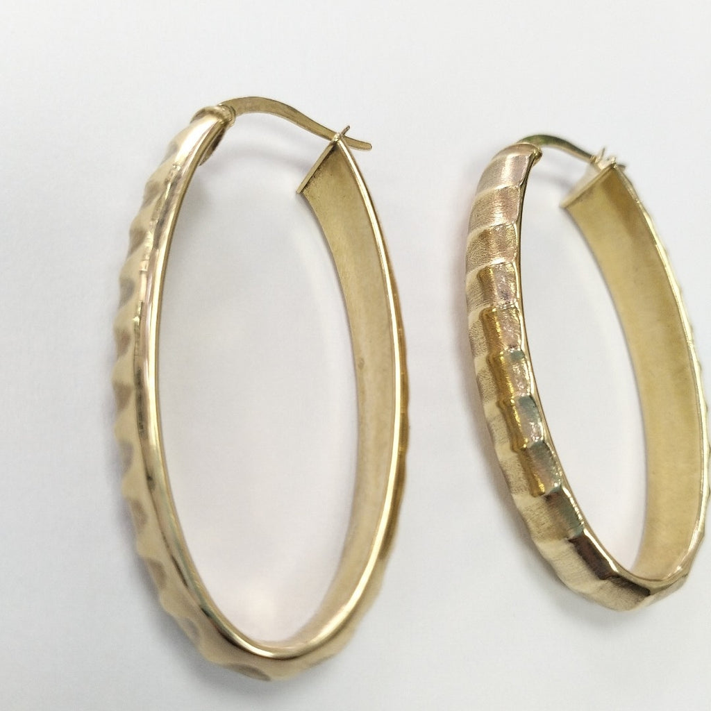ARRACADAS PAR ORO 14 K 7.4 GRMS (SEMINUEVO)