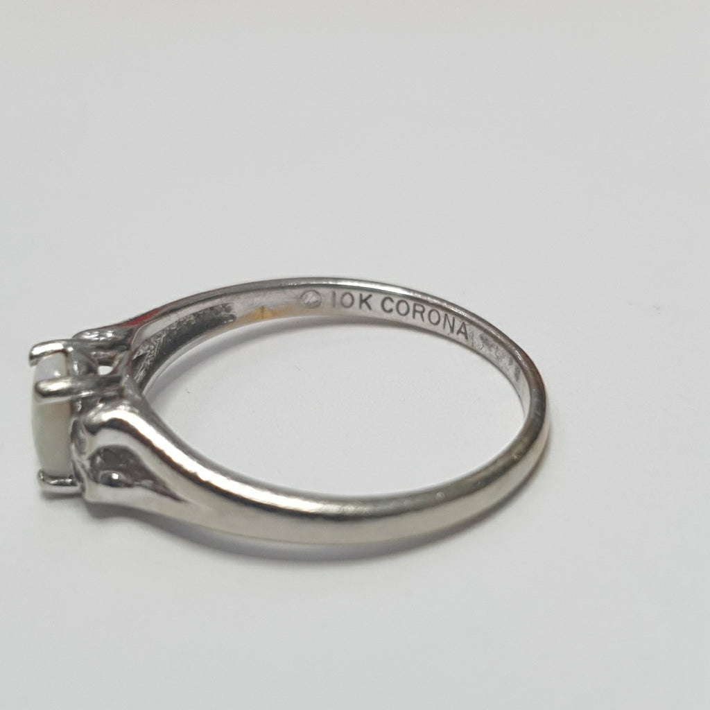 ANILLITO ORO BLANCO 10 K 1.8 GRMS (SEMINUEVO)