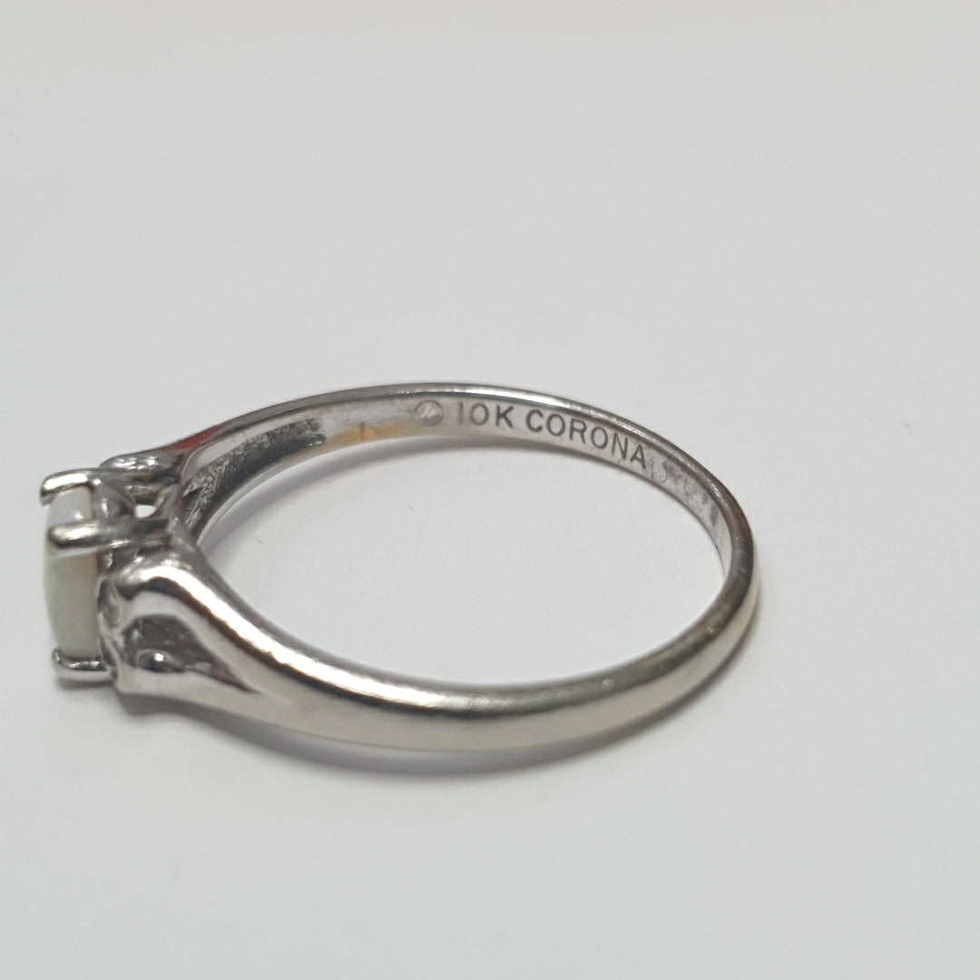 ANILLITO ORO BLANCO 10 K 1.8 GRMS (SEMINUEVO)