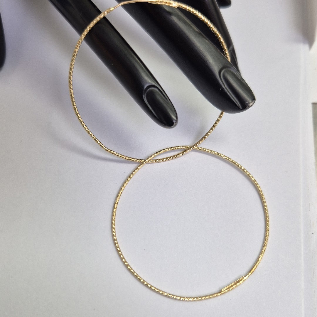 ARRACADAS PAR ORO 14 K 2,20 GRMS (SEMINUEVO)