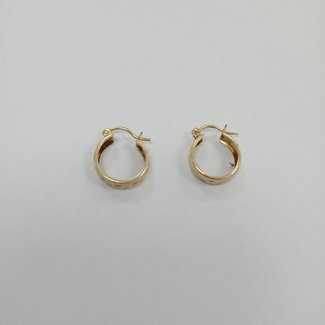 ARRACADAS PAR ORO 10 K 1,70 GRMS (SEMINUEVO)