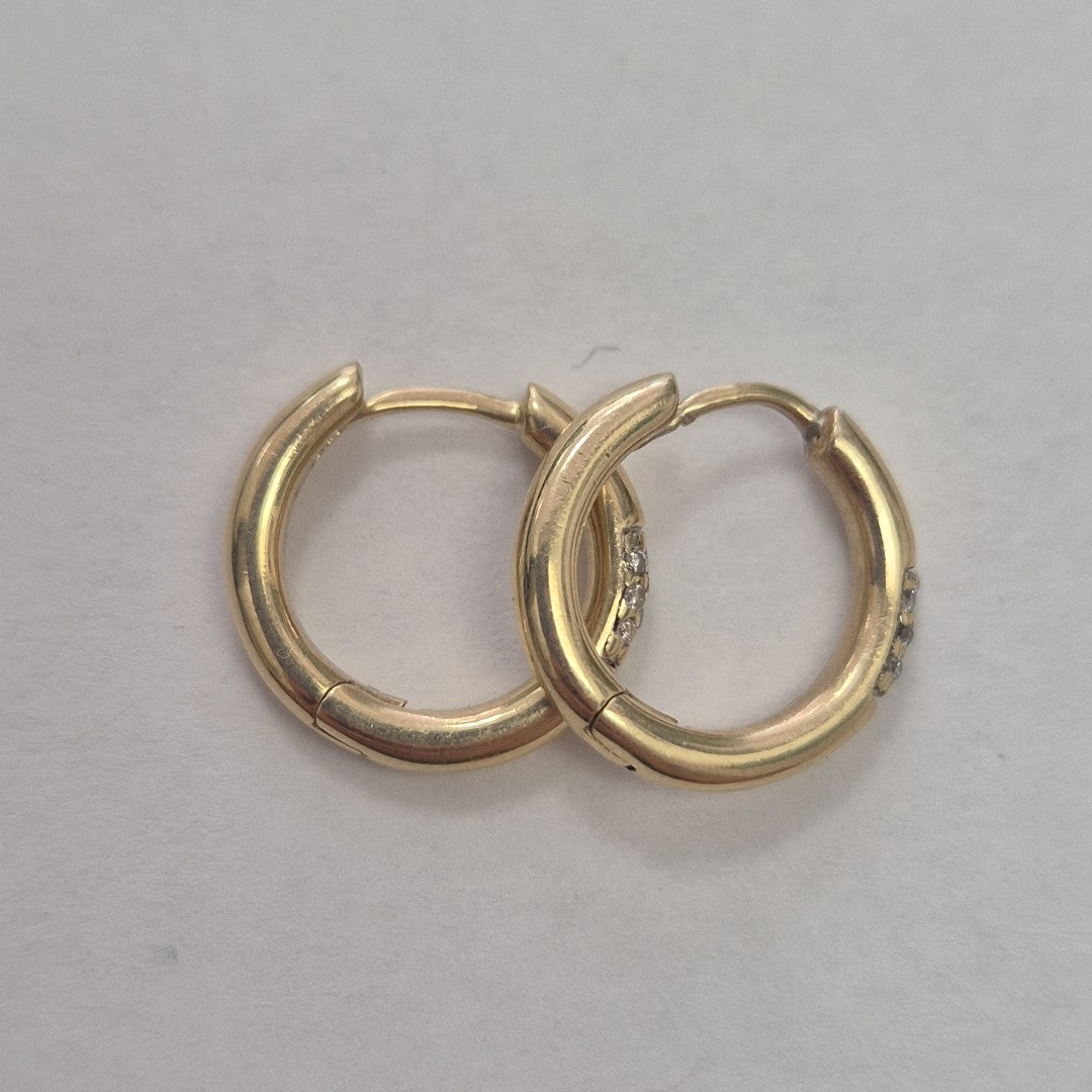 ARRACADAS PAR ORO 10 K 4,30 GRMS (SEMINUEVO)