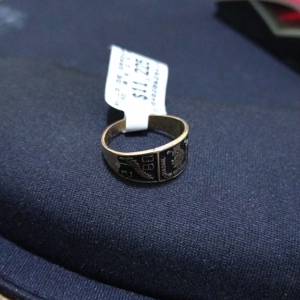ANILLO DE GRADUACIÓN ORO 8 K 2.5 GRMS (SEMINUEVO)