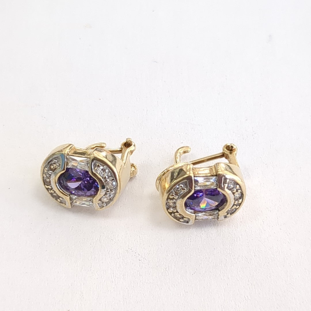 ARETES PAR ORO 14 K 6.6 GRMS (SEMINUEVO)