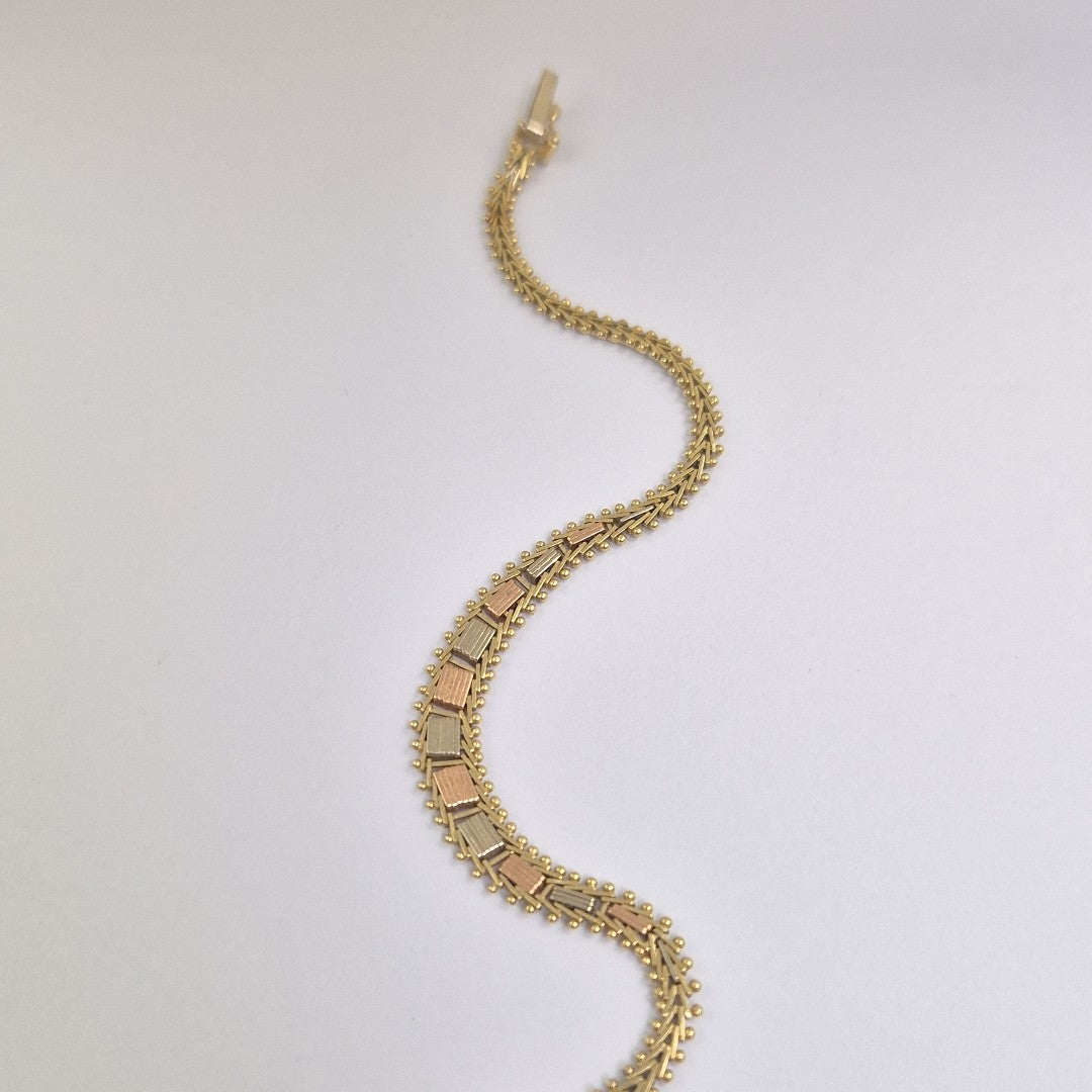 PULSERA ORO 14 K 7.7 GRMS (SEMINUEVO)