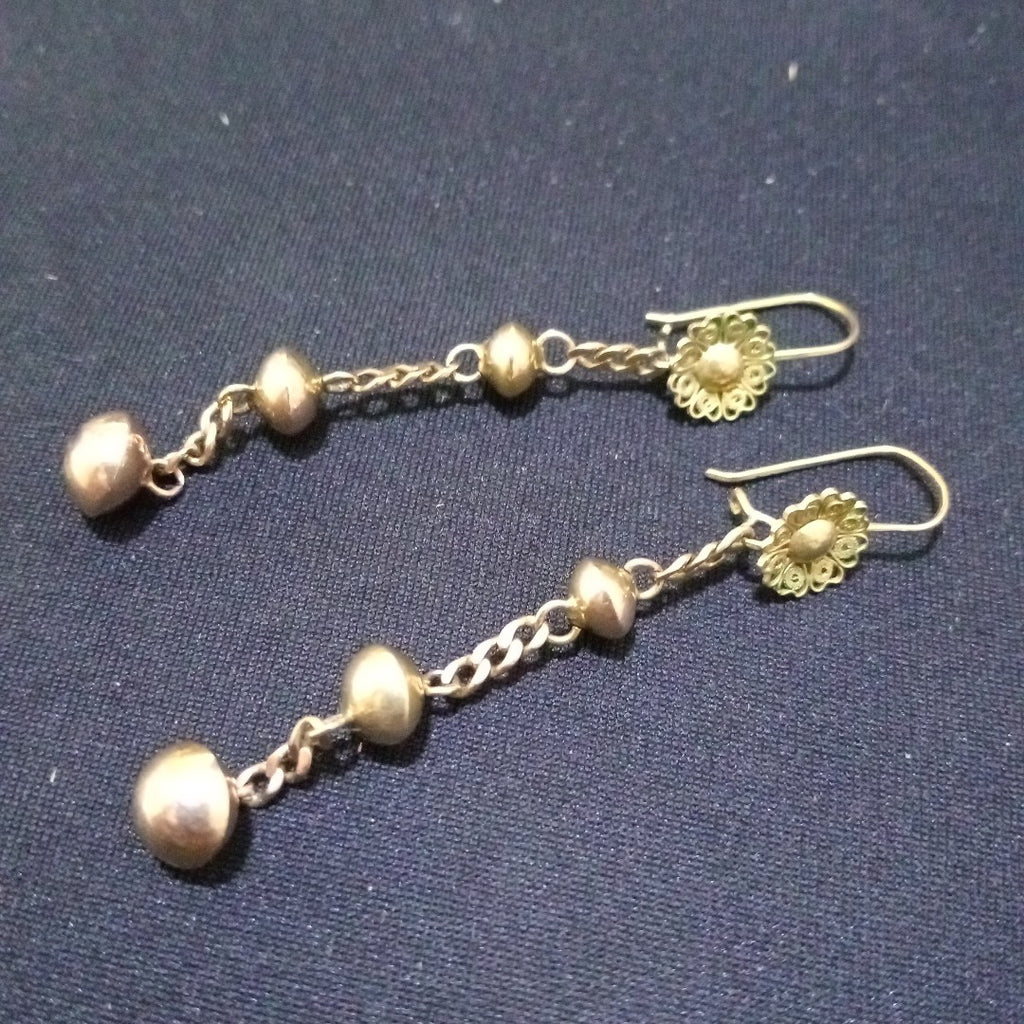 ARETES PAR ORO 8 K 3.8 GRMS (SEMINUEVO)