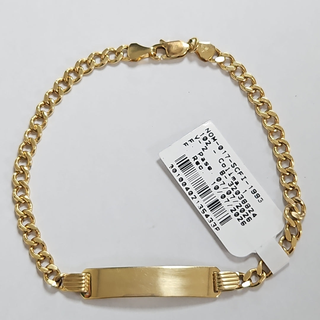 ESCLAVA ORO 14 K 4.5 GRMS (SEMINUEVO)
