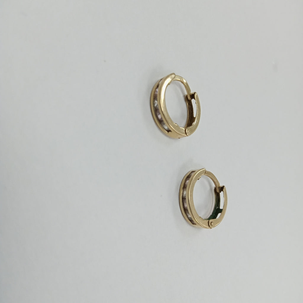 ARRACADAS PAR ORO 10 K 0.8 GRMS (SEMINUEVO)