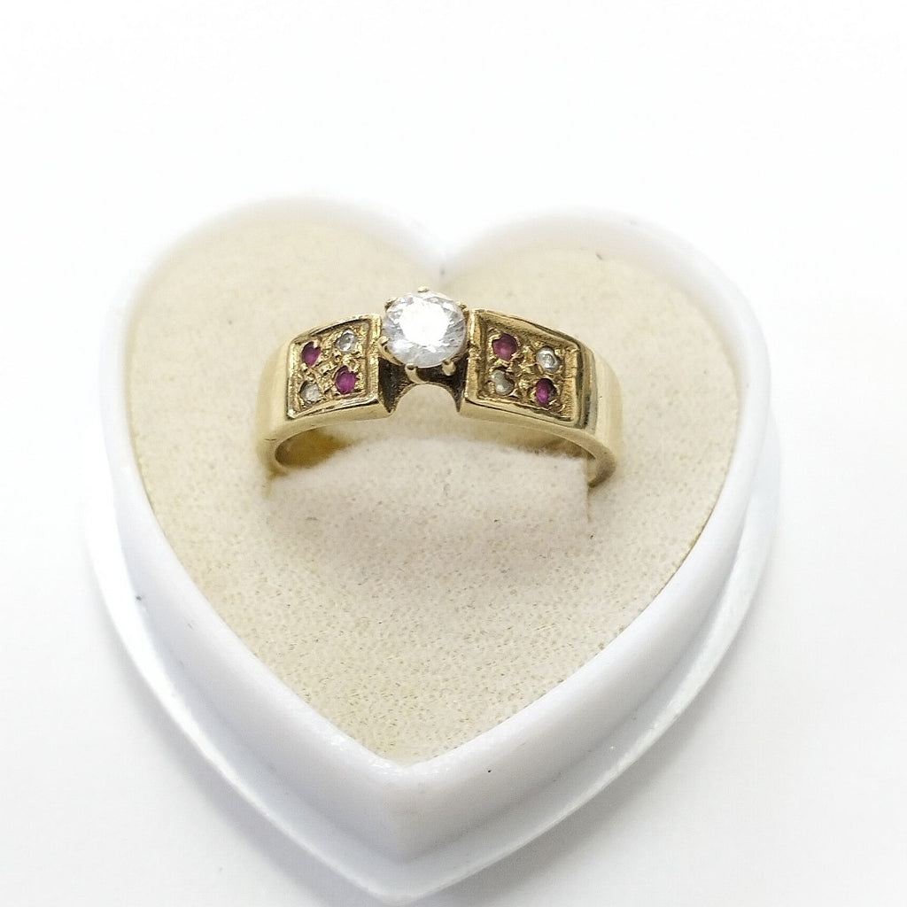 SOLITARIO ORO 14 K 4.4 GRMS (SEMINUEVO)