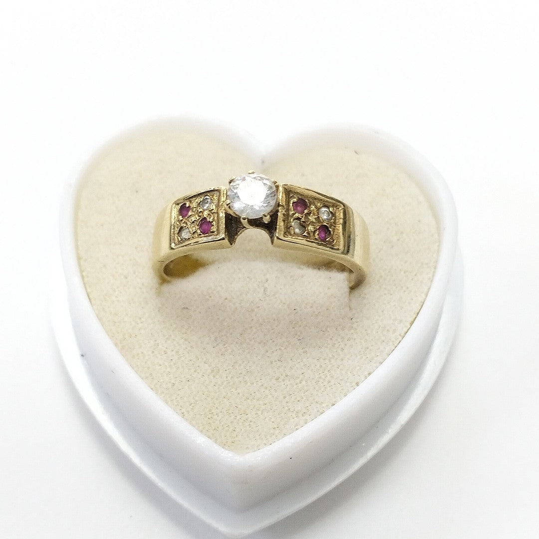 SOLITARIO ORO 14 K 4.4 GRMS (SEMINUEVO)