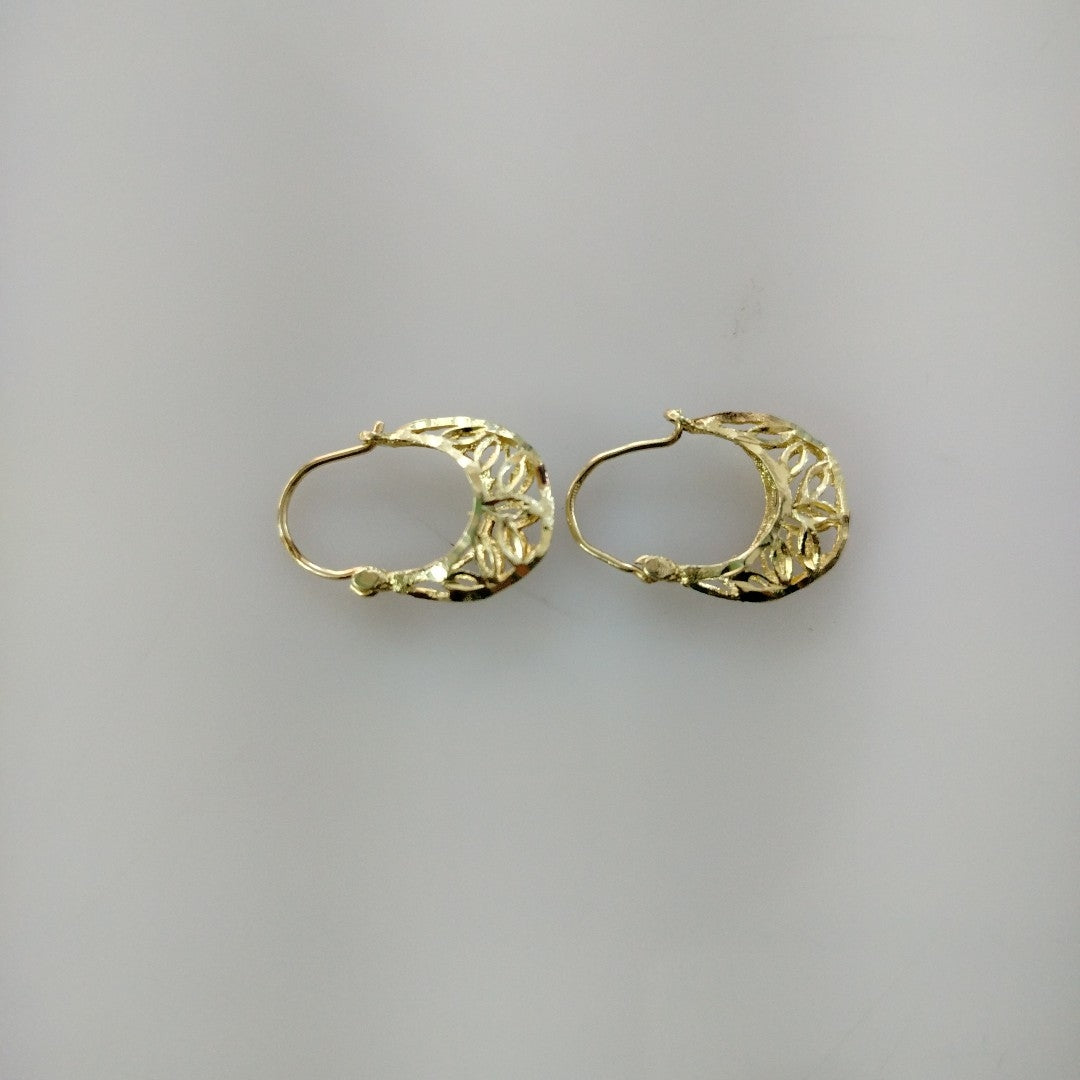 ARETES PAR ORO 14 K 2.3 GRMS (SEMINUEVO)