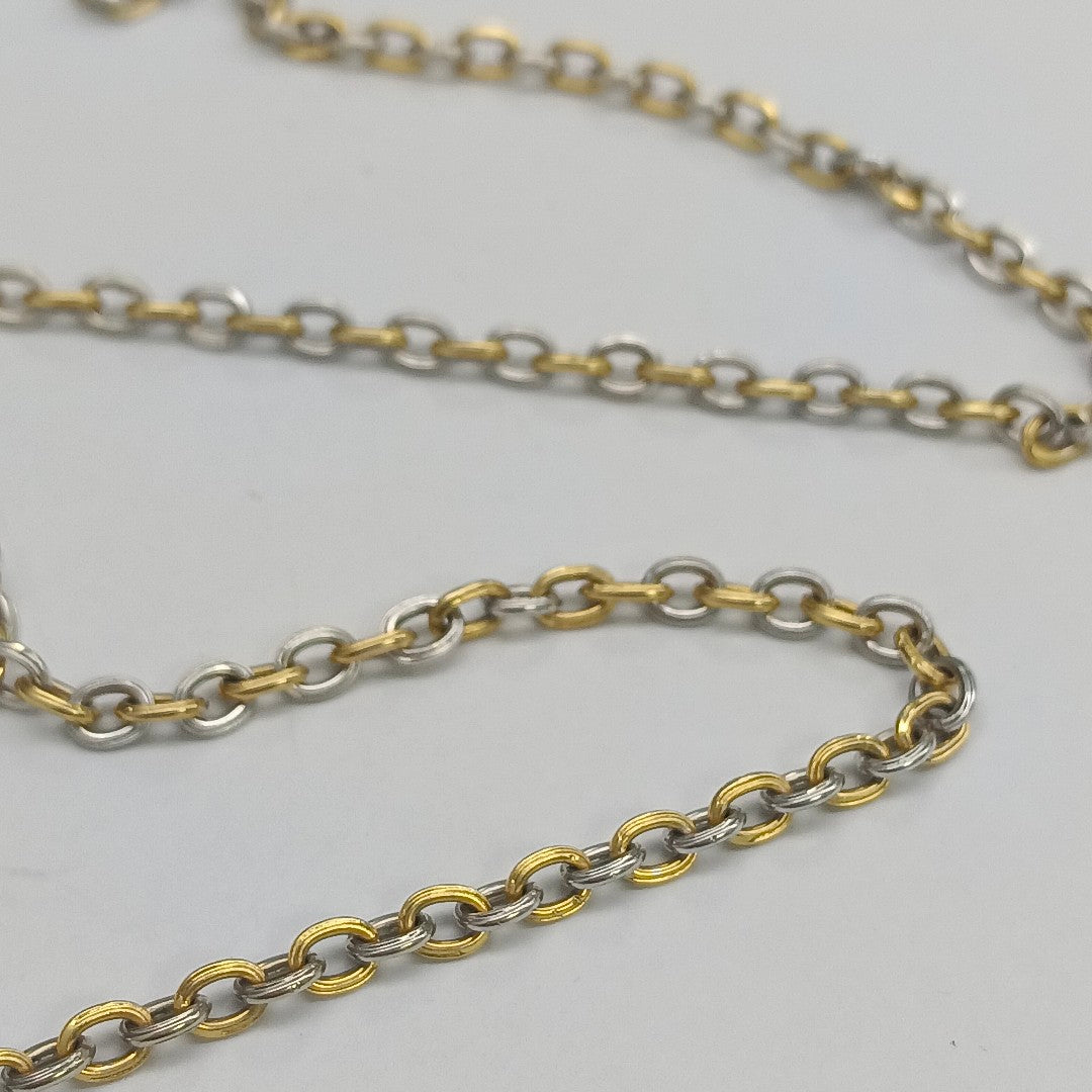 CADENA ORO,ORO BLANCO 18 K 22,80 GRMS (SEMINUEVO)