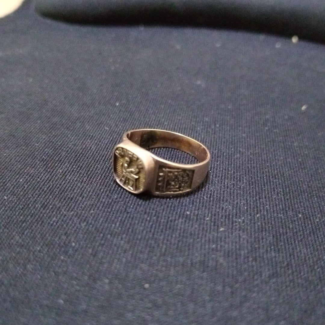 ANILLO DE GRADUACIÓN ORO 8 K 2.5 GRMS (SEMINUEVO)