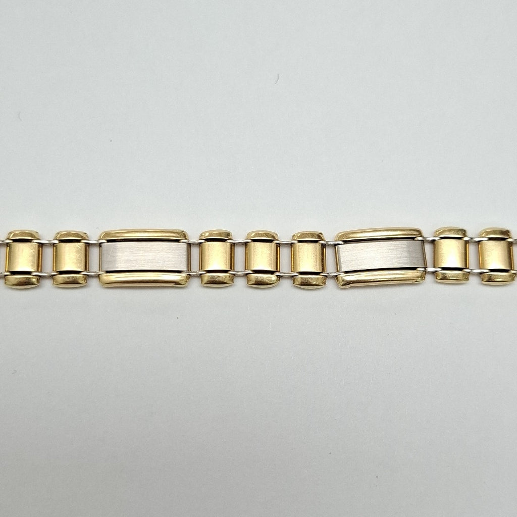 PULSERA ORO BLANCO 14 K 14,40 GRMS (SEMINUEVO)