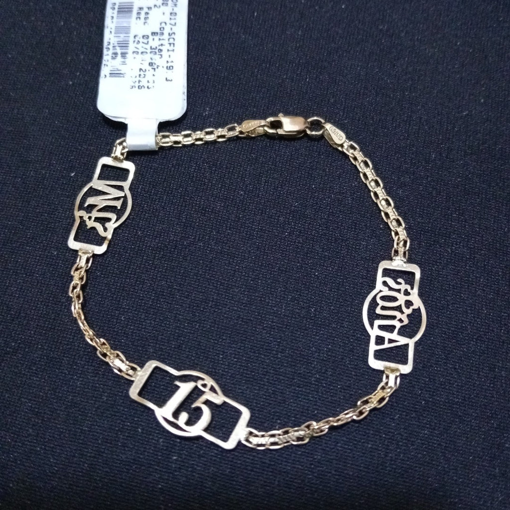 PULSERA ORO 10 K 2.5 GRMS (SEMINUEVO)