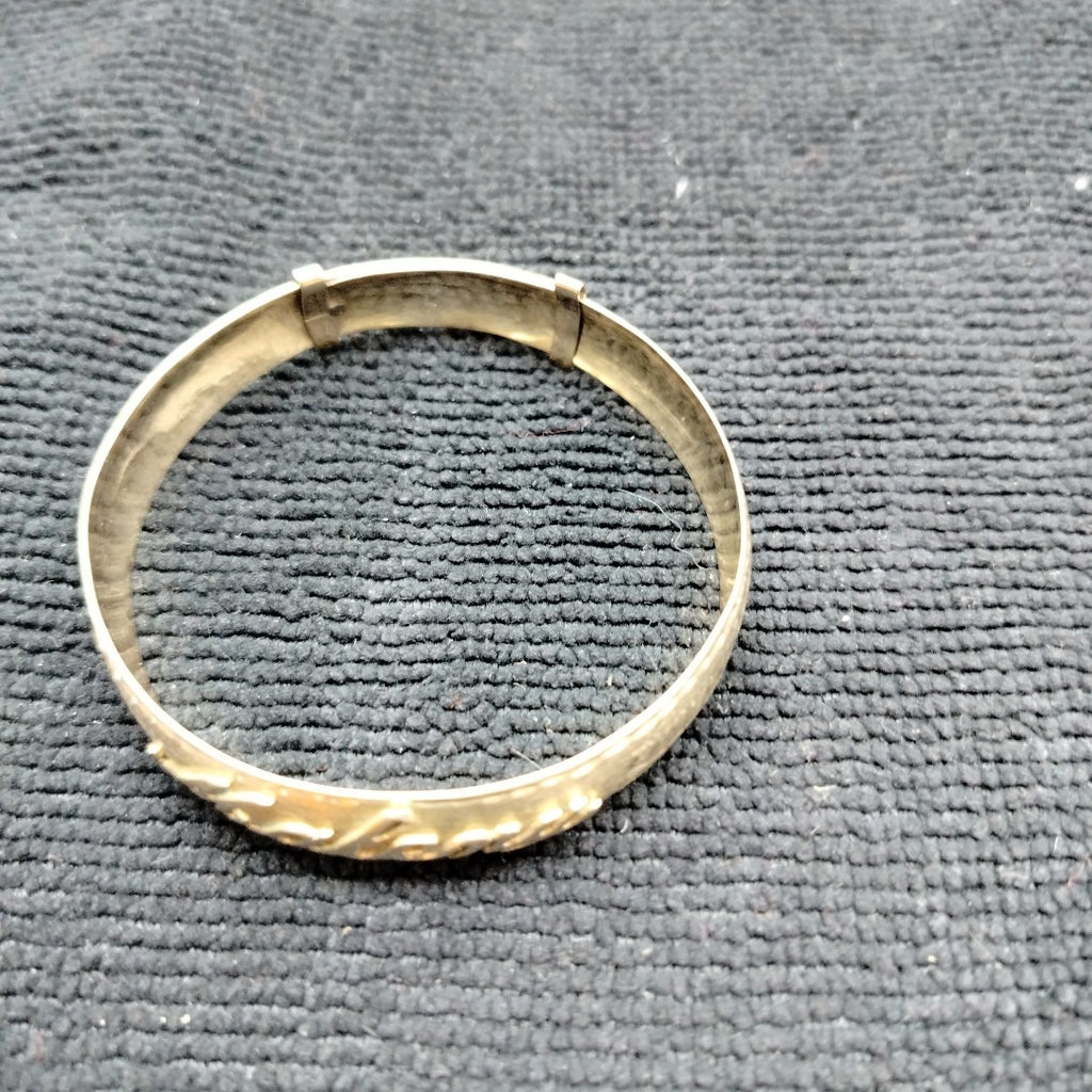 PULSERA RIGIDA ORO 10 K 10,70 GRMS (SEMINUEVO)