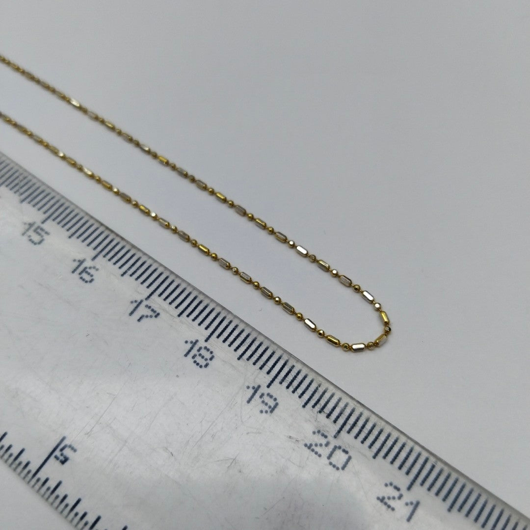 GARGANTILLA ORO 10 K 1.3 GRMS (SEMINUEVO)
