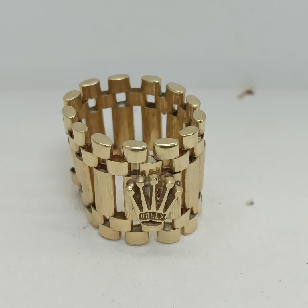 ANILLO ORO 14 K 5.3 GRMS (SEMINUEVO)