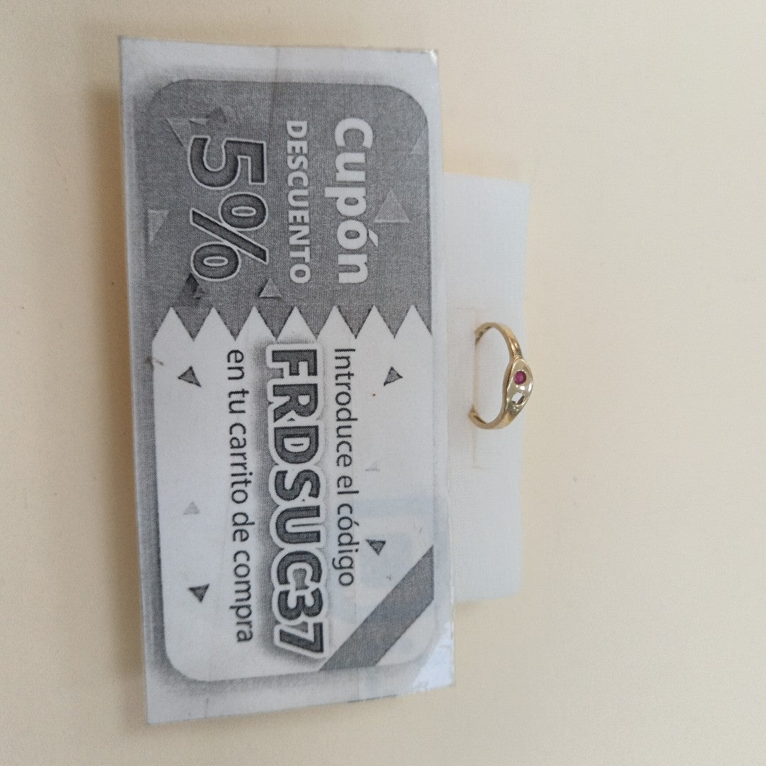 ANILLITO ORO 10 K 1.3 GRMS (SEMINUEVO)