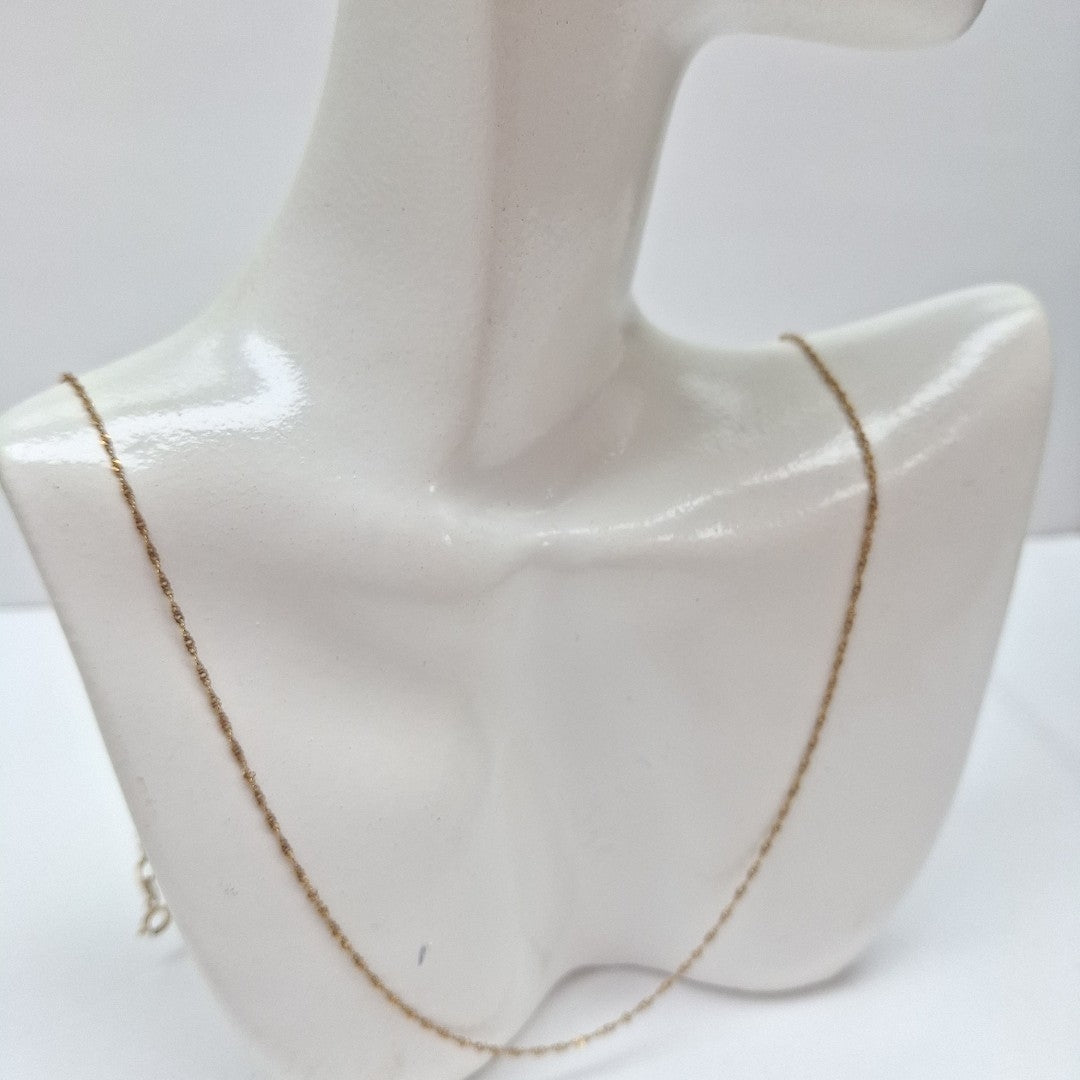 CADENA ORO 10 K 0.7 GRMS (SEMINUEVO)