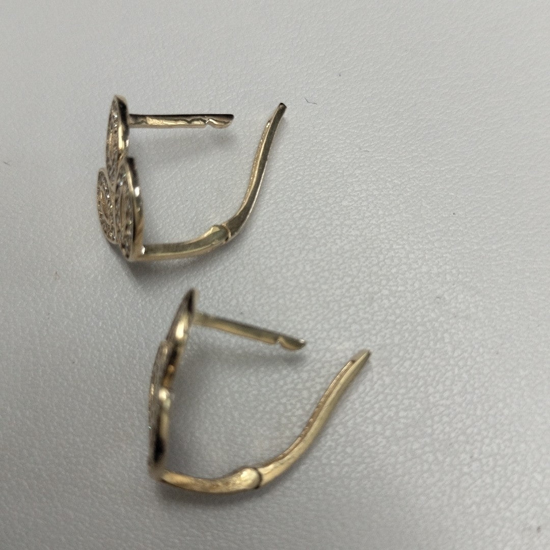 BROQUELES ORO 14K 2.4 (NUEVO)