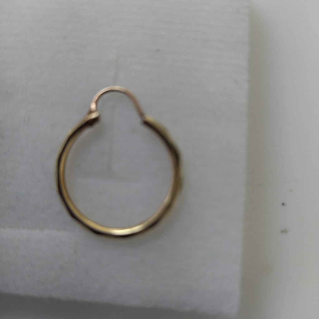 ARRACADAS PAR ORO 14 K 1.4 GRMS (SEMINUEVO)