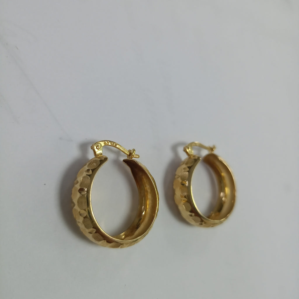 ARRACADAS PAR ORO 14 K 3 GRMS (SEMINUEVO)