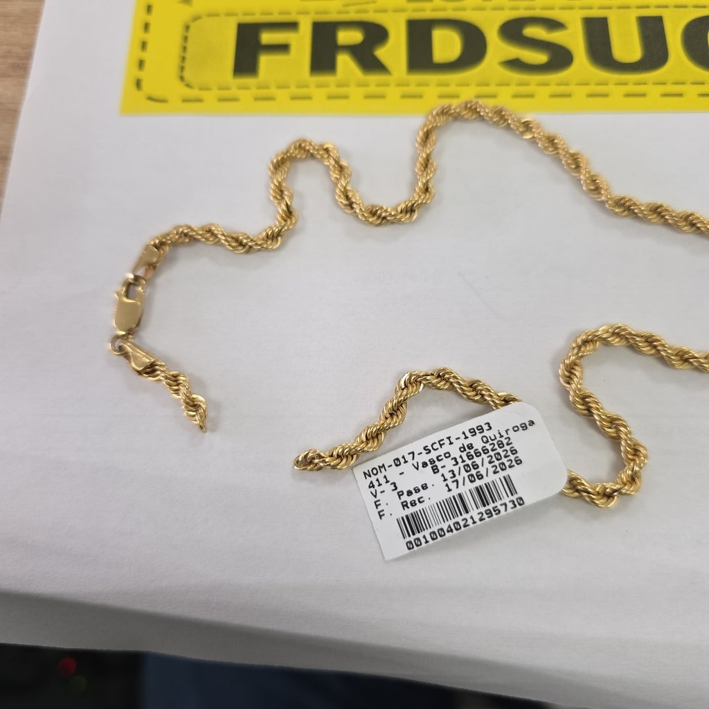 CADENA ORO 14 K 12.1 GRMS (SEMINUEVO)